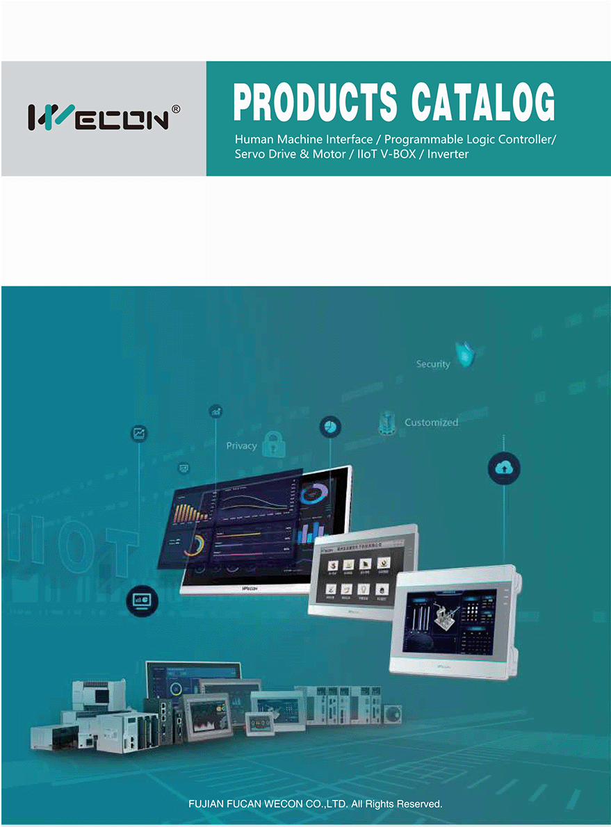 WECON industrial automation products catalogue